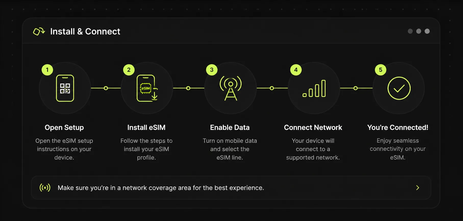 Install & Connect